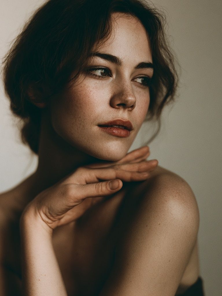 Soft Portrait Photography Poster. poster detail