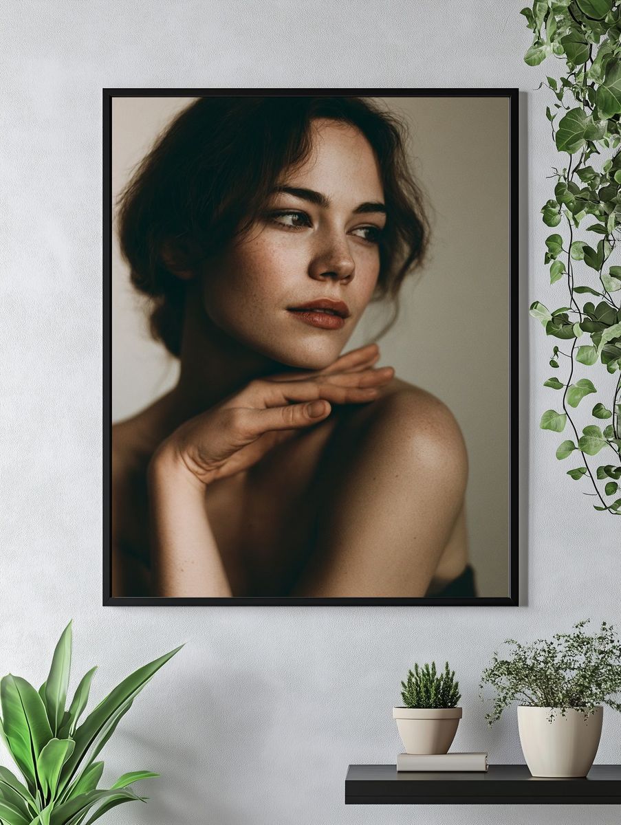 Soft Portrait Photography Poster. — room view 4