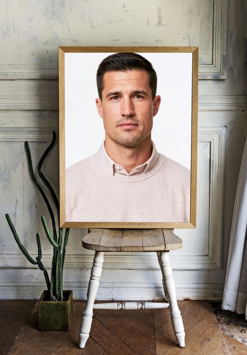 Studio Portrait Photography Poster. room preview