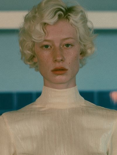 Blonde Portrait Photography Poster. poster