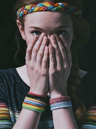 Hidden Face Portrait Poster. poster detail