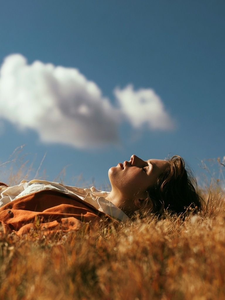 Sunlit Meadow Portrait Poster. poster — photography art
