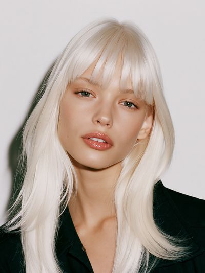 Platinum Blonde Portrait Poster. poster