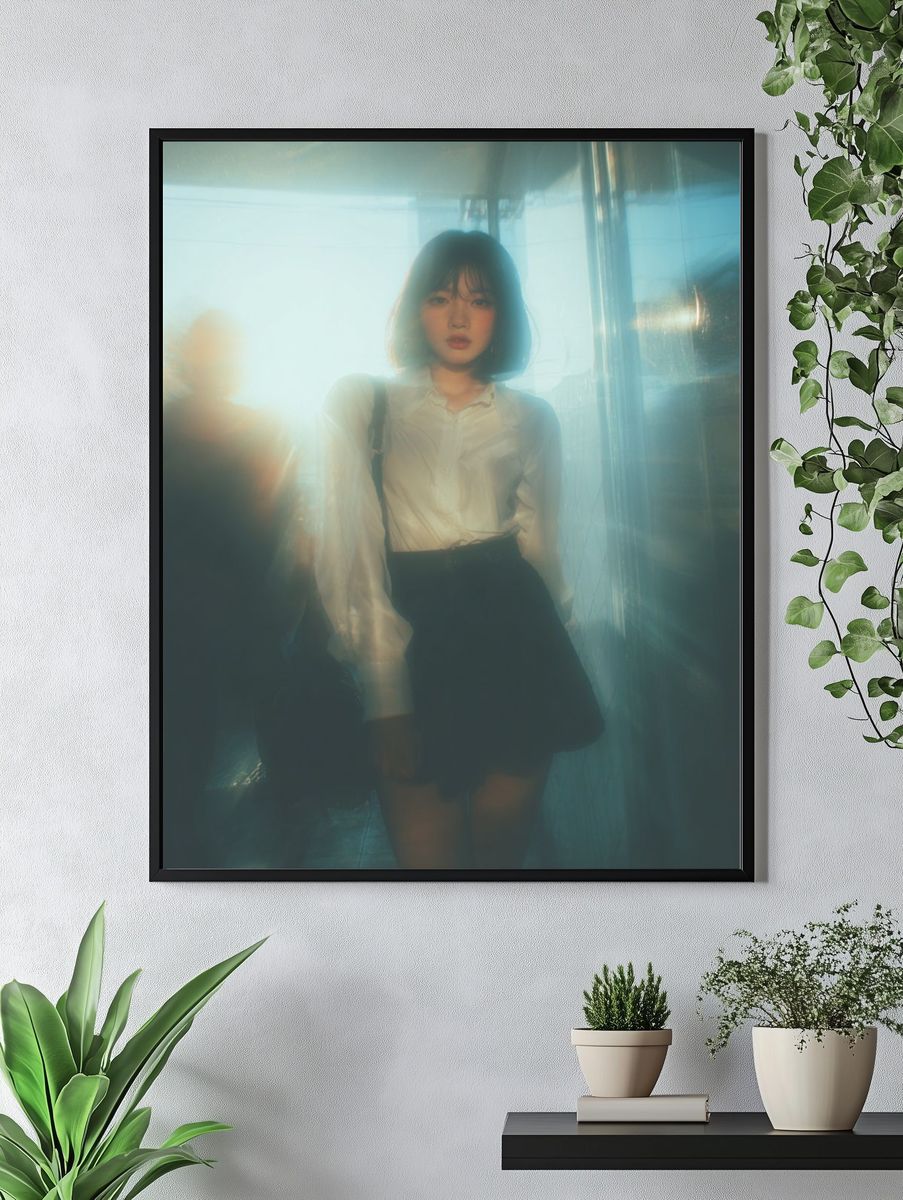 Dreamy Fashion Portrait Print. — room view 4