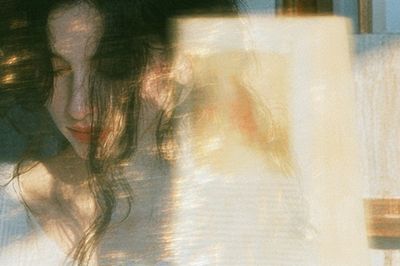 Dreamy Woman Portrait Print.