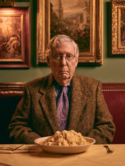 Portrait of an Elderly Man — Photography Print.