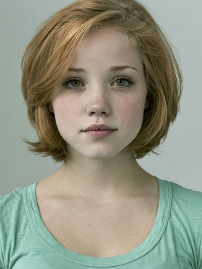 Freckled Portrait Photography Poster.