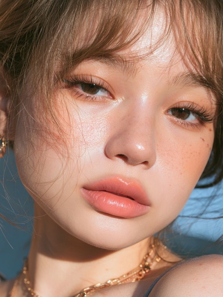 Soft Glam Portrait Photography Poster. poster detail