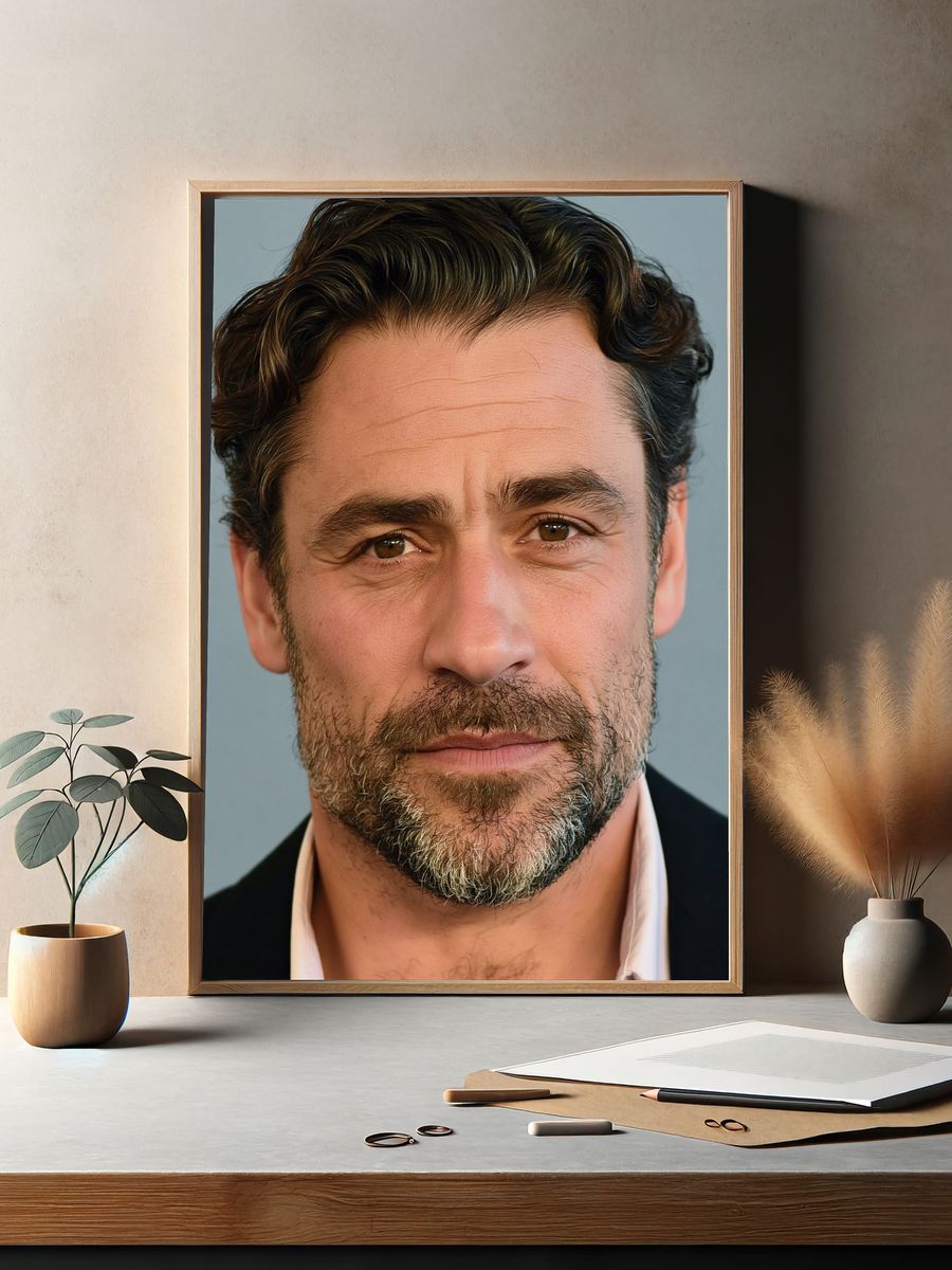 Male Portrait Photography Poster. — room view 2
