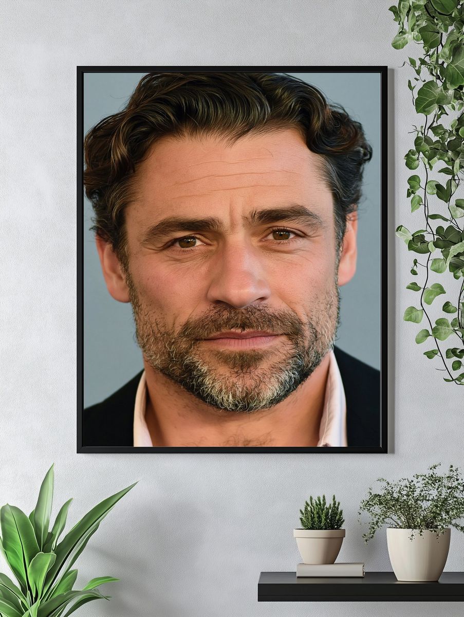 Male Portrait Photography Poster. — room view 4