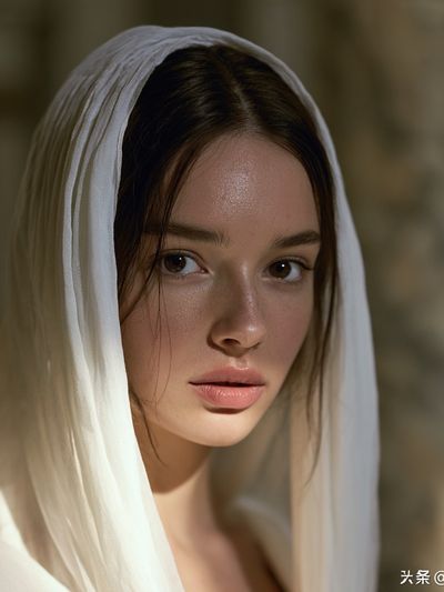 Veiled Portrait Photography Poster. poster