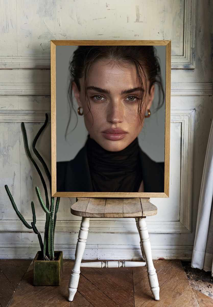 Elegant Portrait Photography Poster. room preview