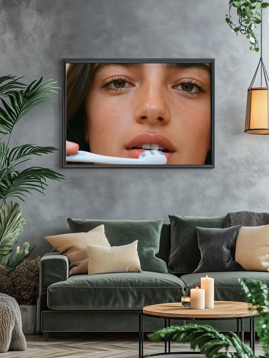 Close-Up Portrait Photography Poster. — room view 4