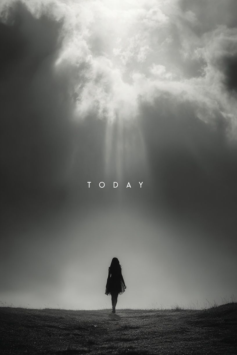 Today Silhouette Photography Poster. poster detail