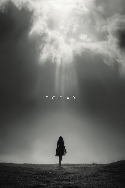 Today Silhouette Photography Poster.