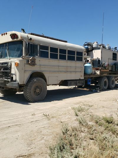 Off-Road Expedition Bus Photography Poster.