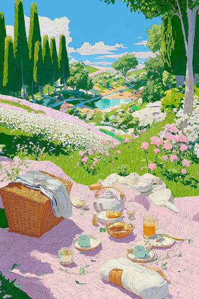 Picnic in Bloom