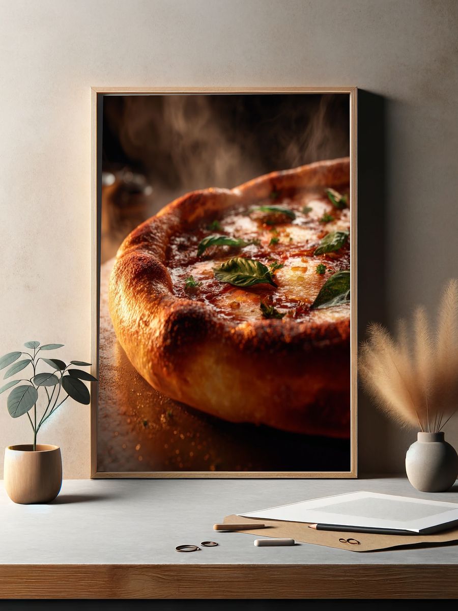 Delicious Pizza — Food Print. — room view 2