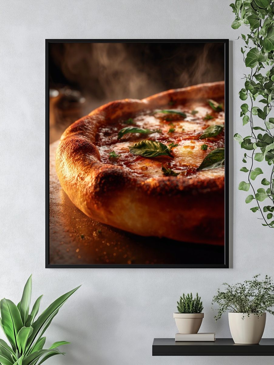 Delicious Pizza — Food Print. — room view 4
