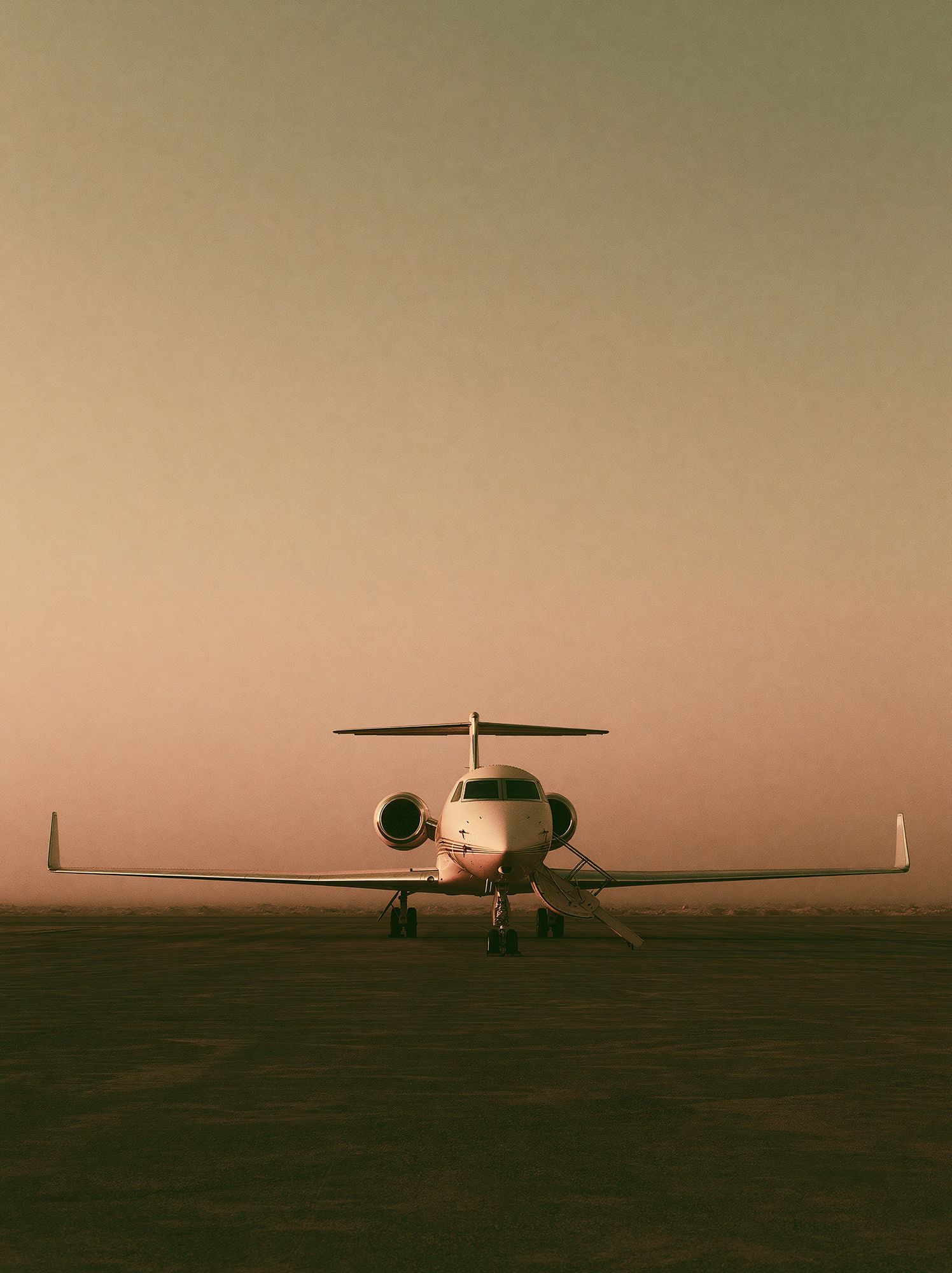 Private Jet Runway Photography Poster. poster — photography art