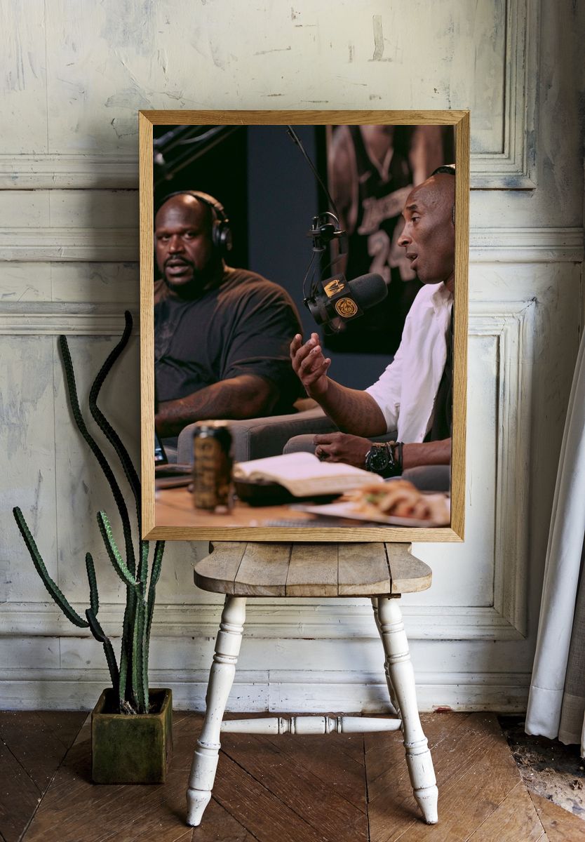 Podcast Studio Conversation Photography Poster. room preview