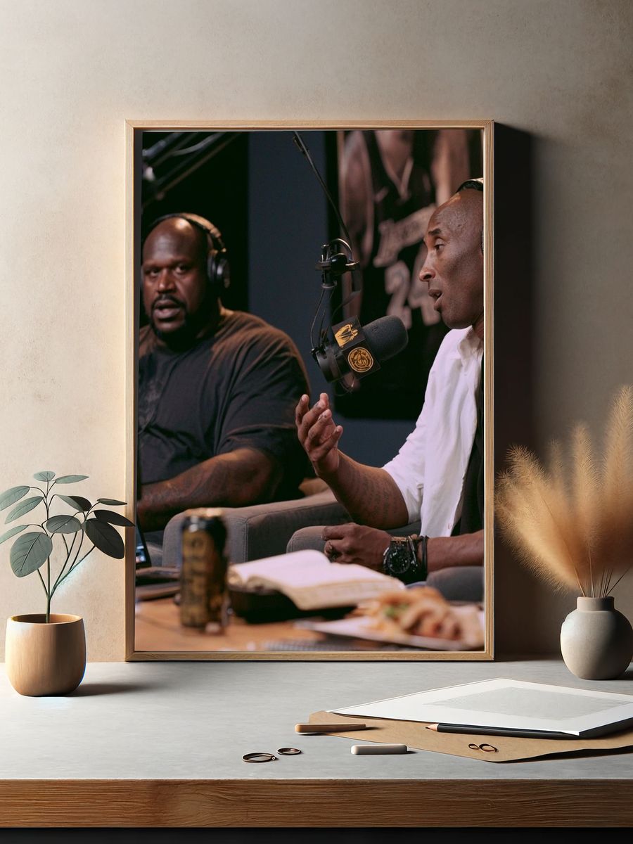 Podcast Studio Conversation Photography Poster. — room view 2
