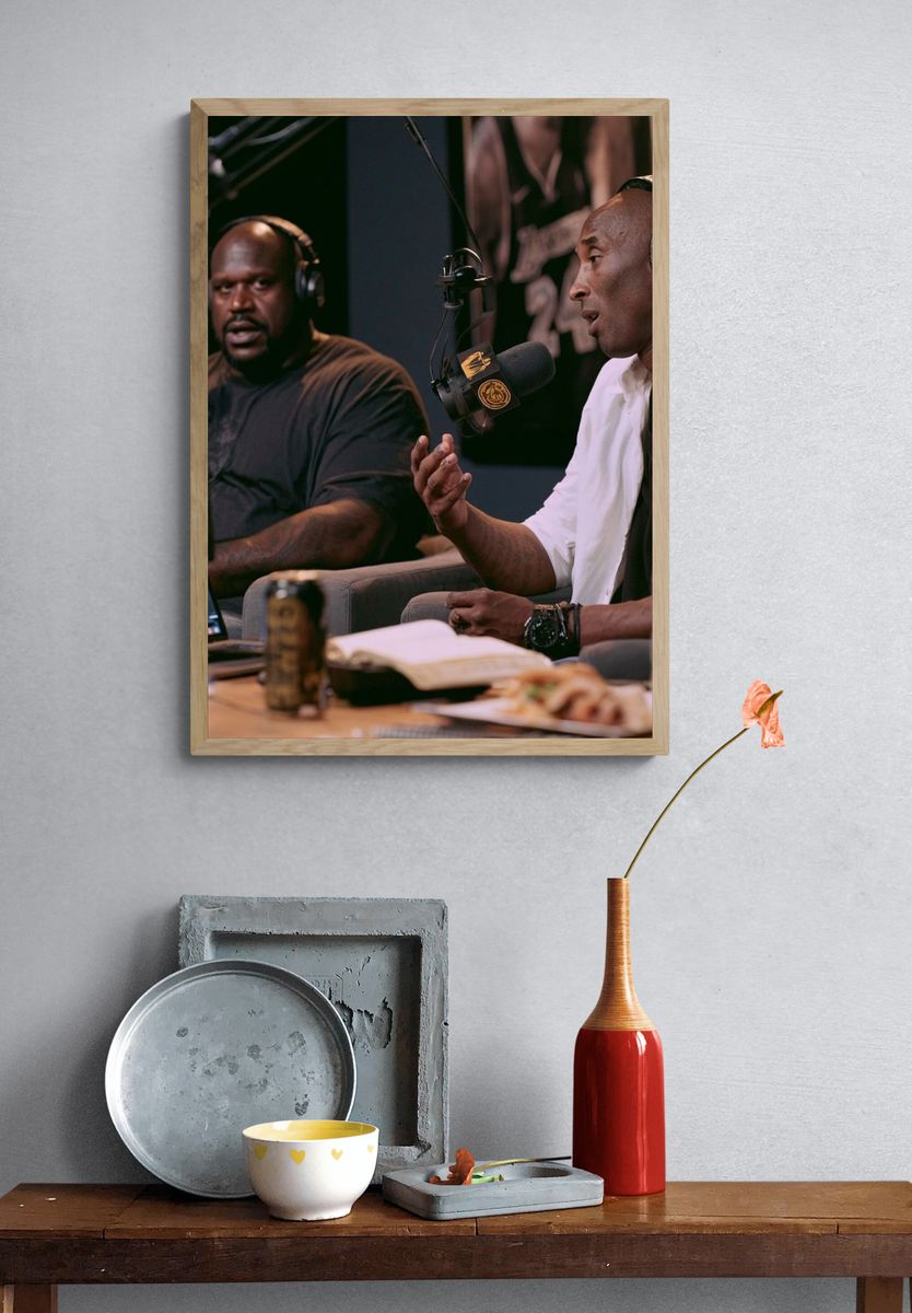 Podcast Studio Conversation Photography Poster. — room view 3