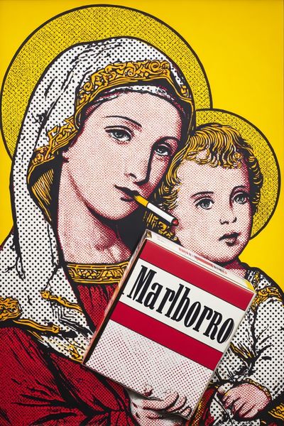 Madonna and Child — Pop Art Print. poster print