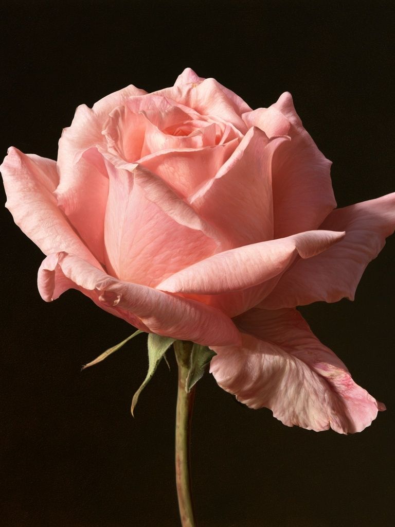 Pink Rose Photography Print. poster detail