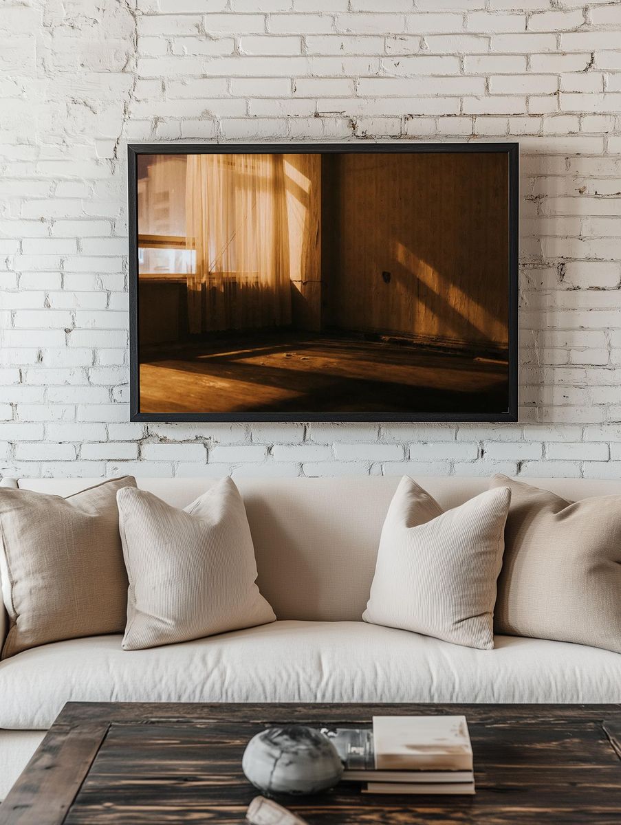 Abandoned Room — Photography Print. — room view 1