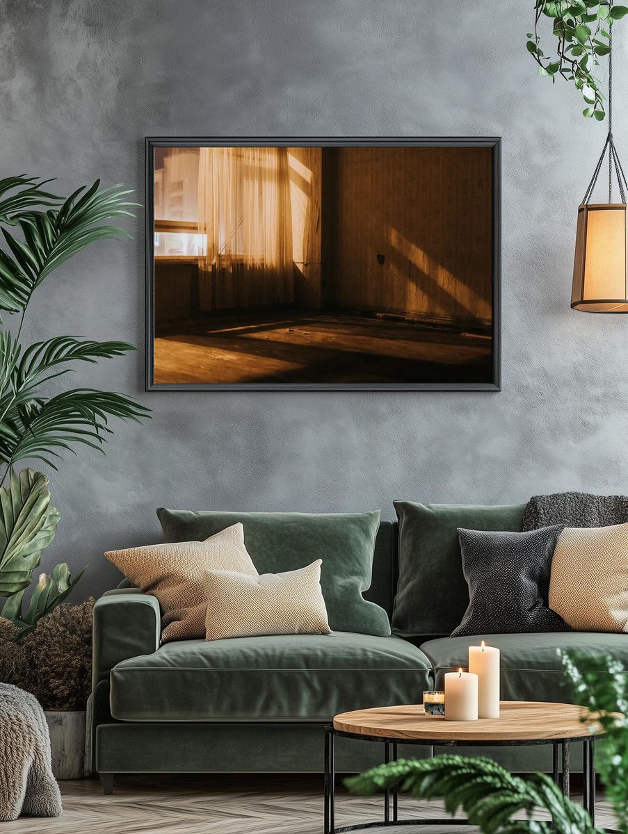 Abandoned Room — Photography Print. — room view 4