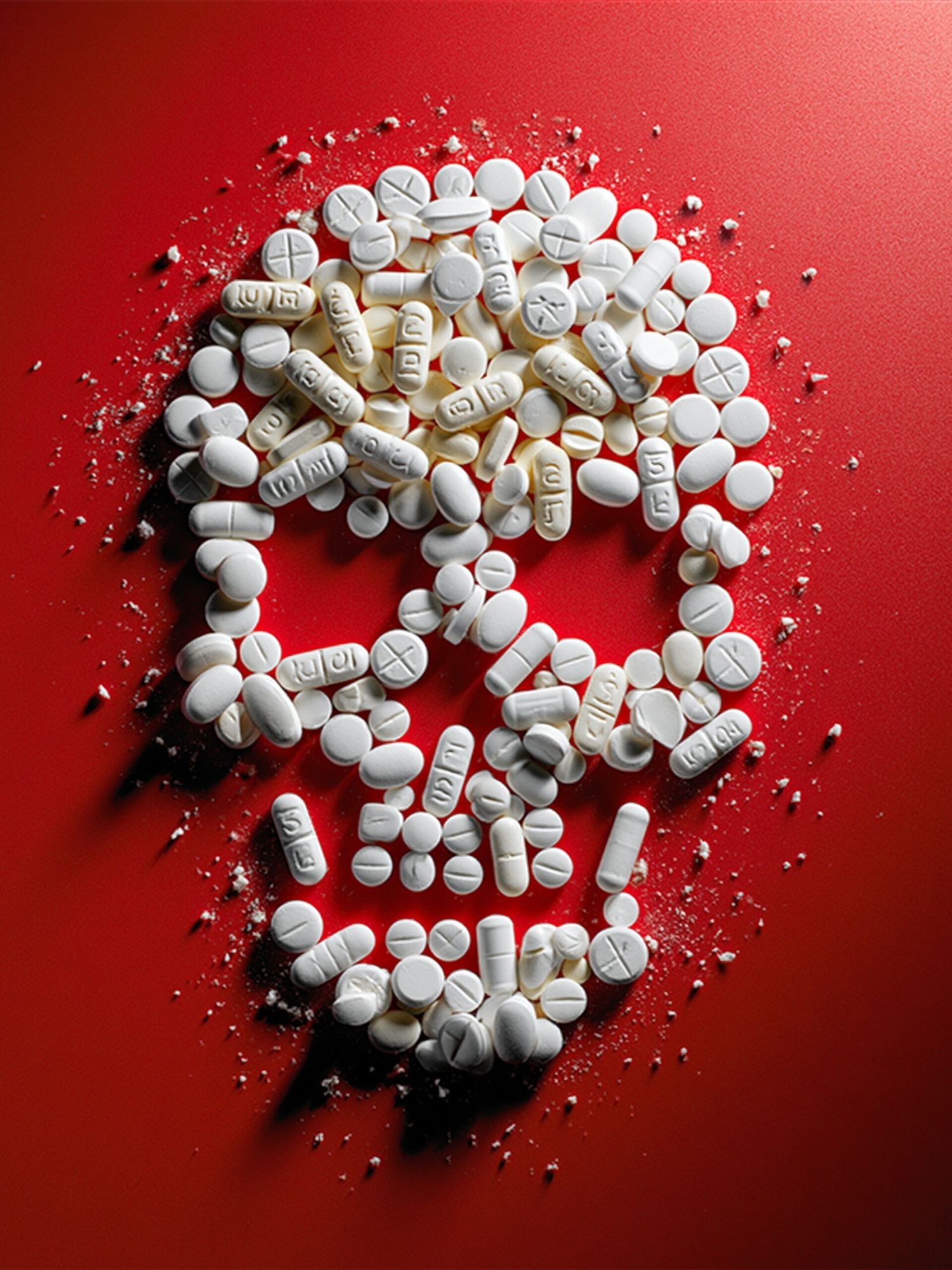Pill Skull Photography Poster. poster — photography art