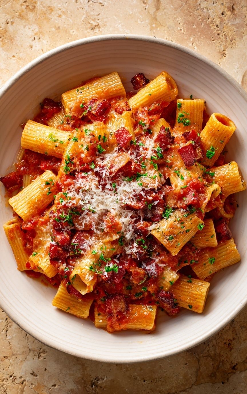 Delicious Pasta Dish — Food Print. poster detail