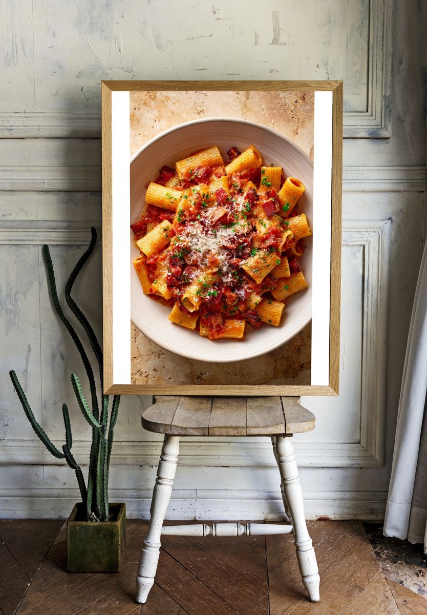 Delicious Pasta Dish — Food Print. room preview