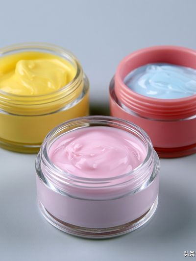 Pastel Skincare Jars Photography Poster. poster print