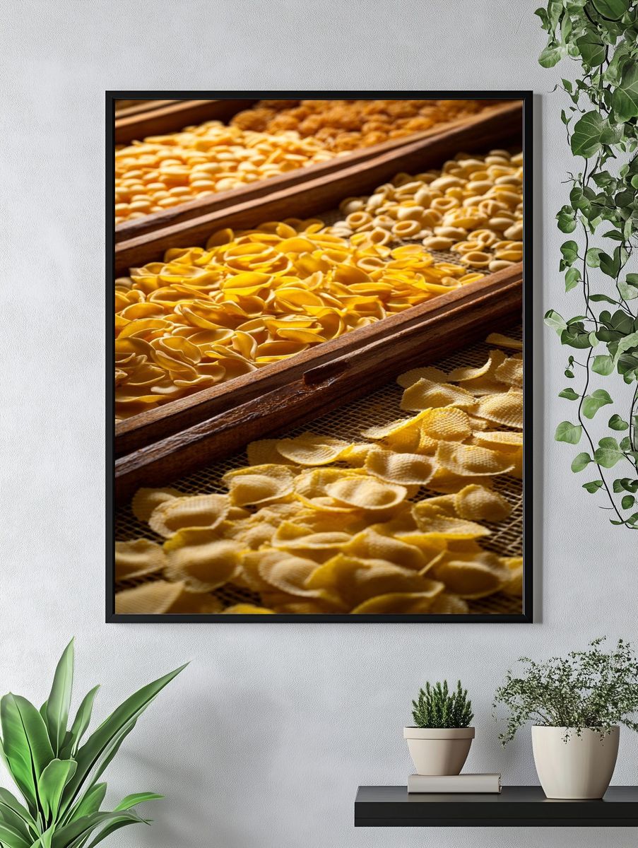 Pasta Varieties — Food Print. — room view 4