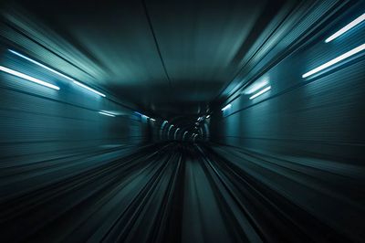 Urban Tunnel Motion — Photography Print. poster