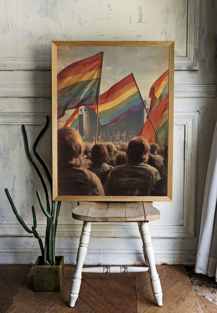 Pride Festival Concert — Vintage Print. room preview
