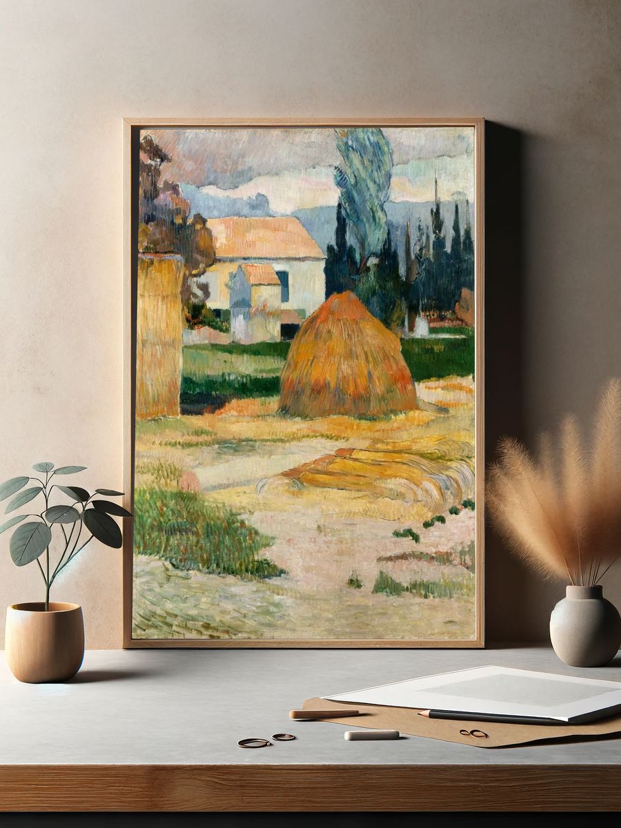 Rural Landscape — Fine Art Print. — room view 2