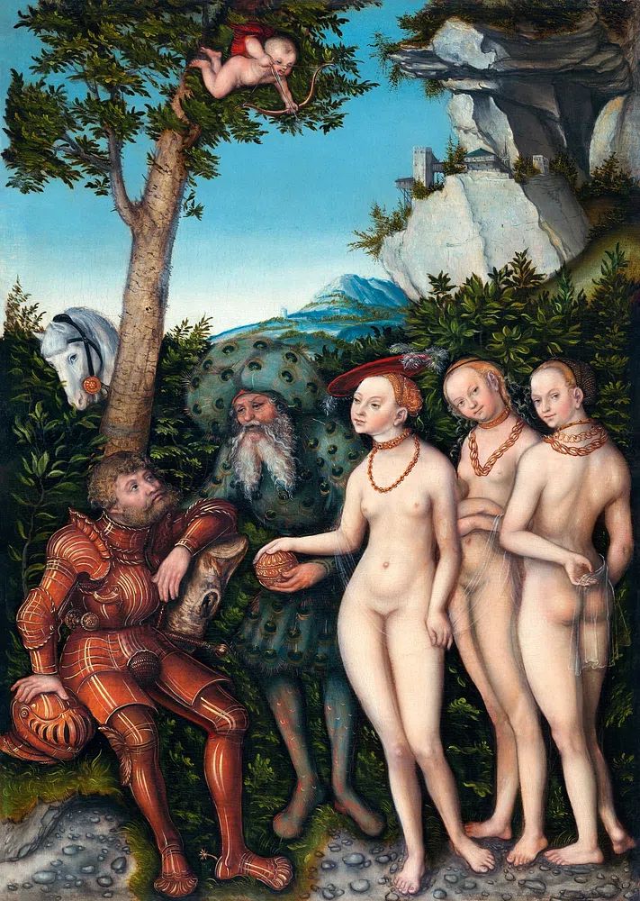 Renaissance Allegory — Fine Art Print. poster detail