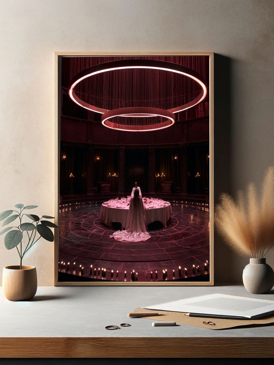 Ritual Banquet Hall Photography Poster. — room view 2