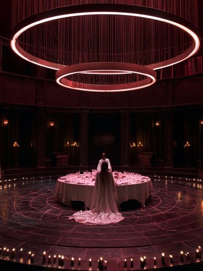 Ritual Banquet Hall Photography Poster.