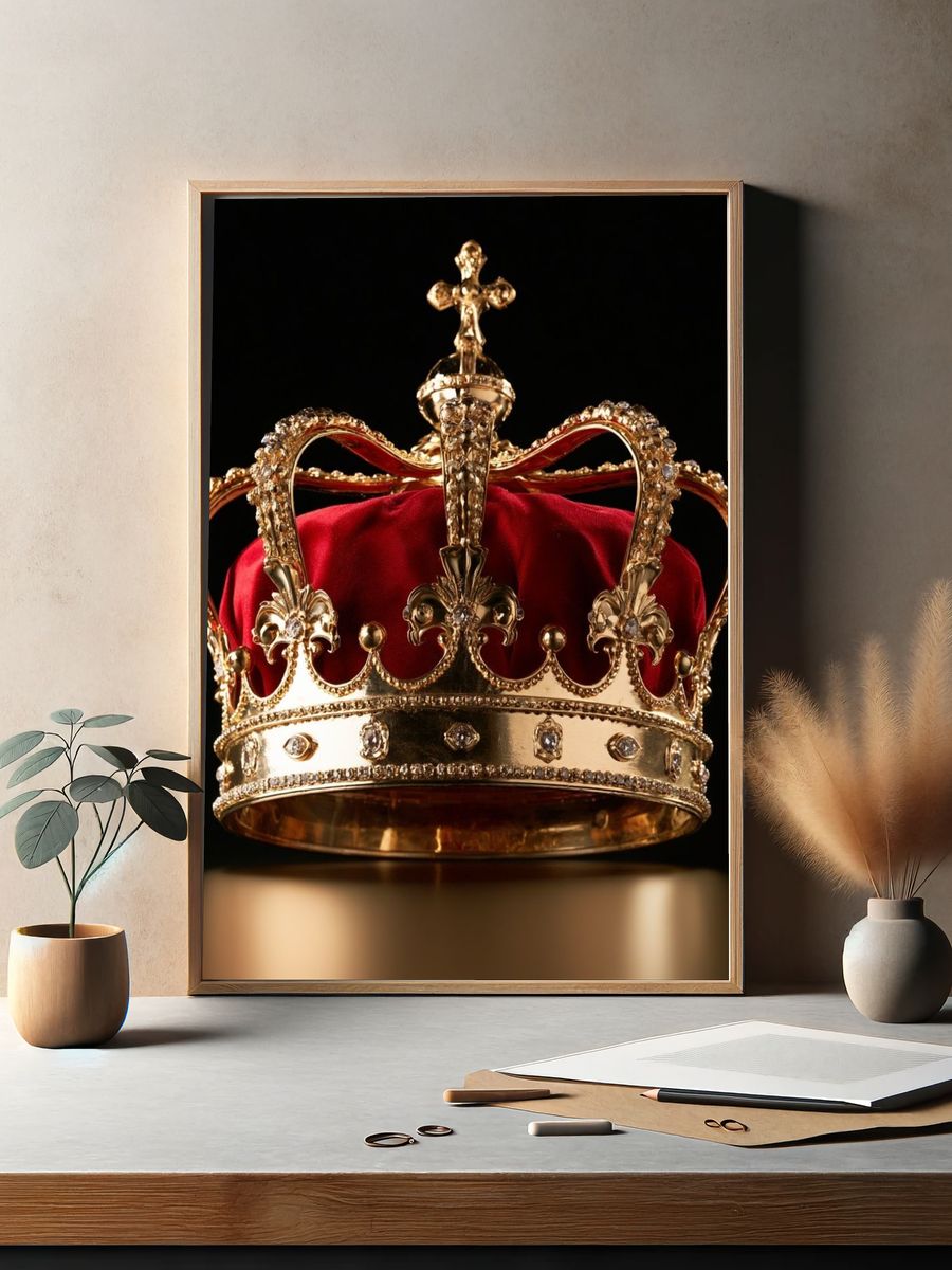 Royal Crown Luxury Poster. — room view 2