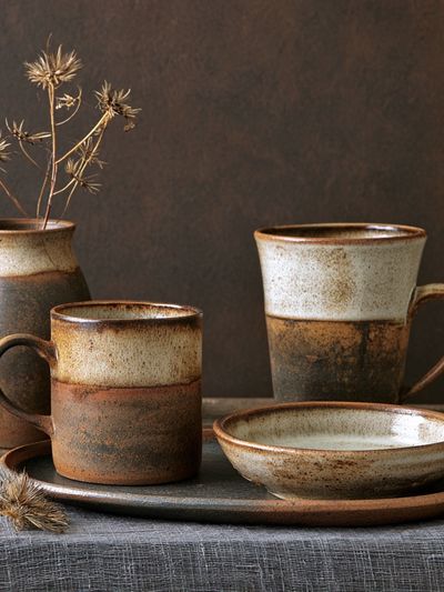 Rustic Ceramic Still Life Poster.