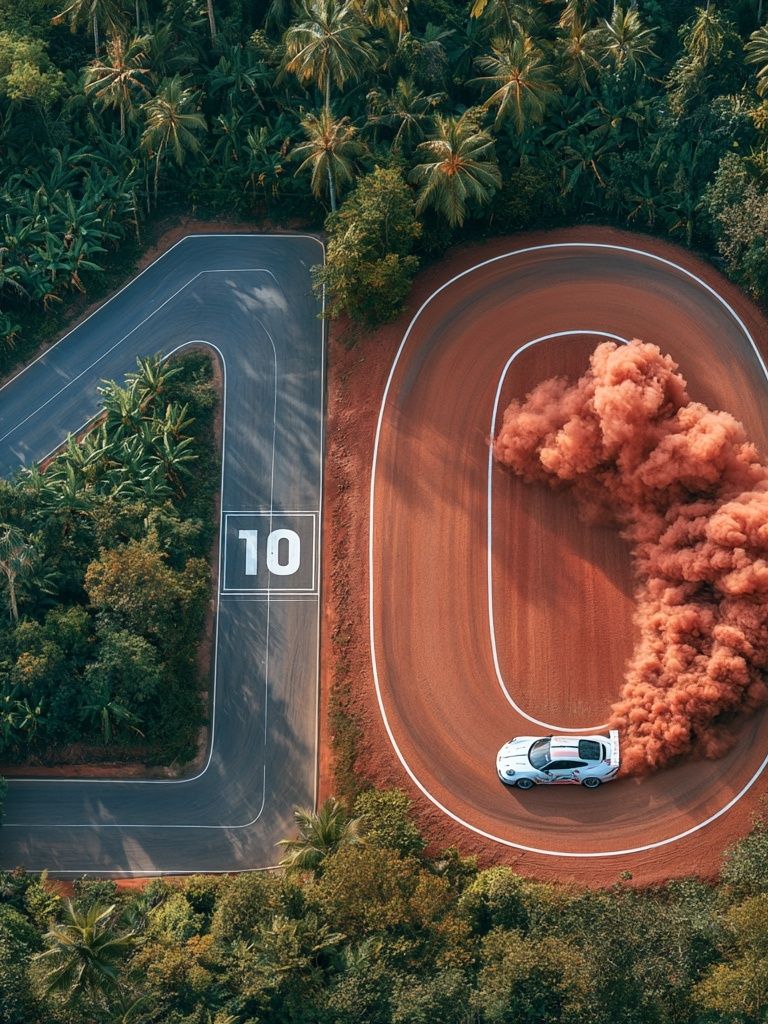 Rally Drift 10 Photography Poster. poster — photography art