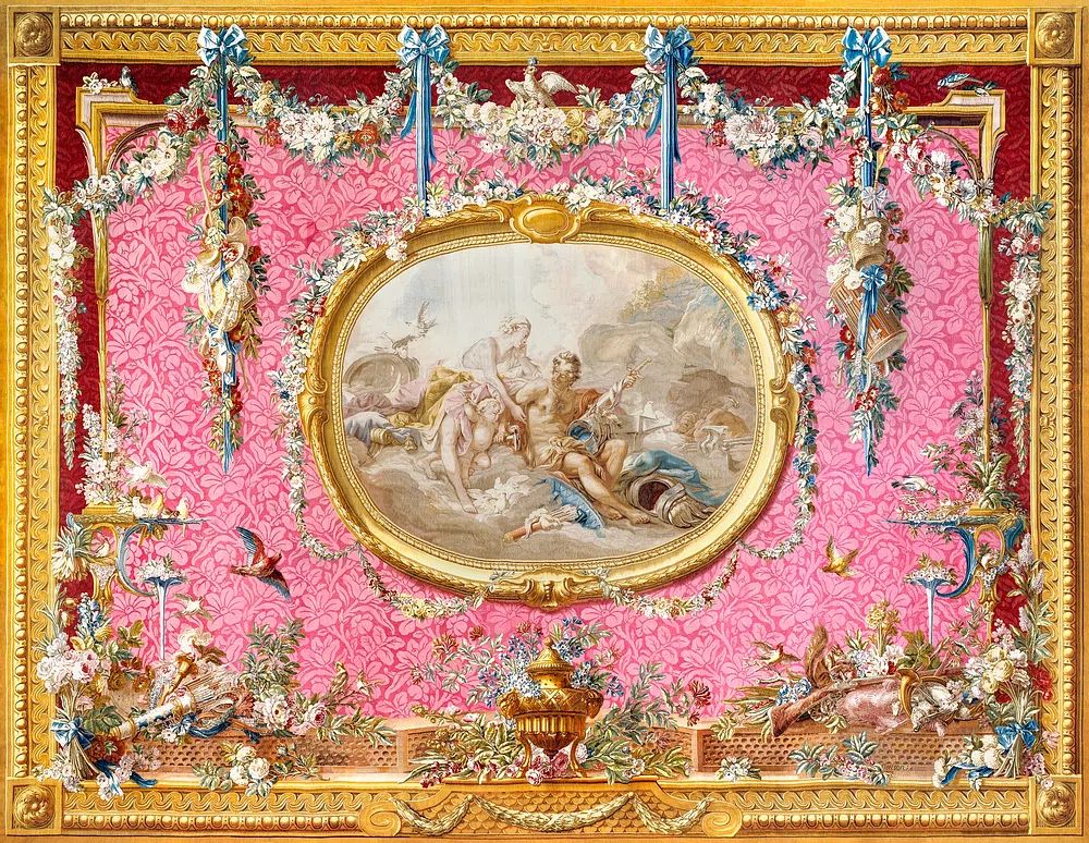 Tapestry: Venus Forge Vulcan (1775-1778). poster detail