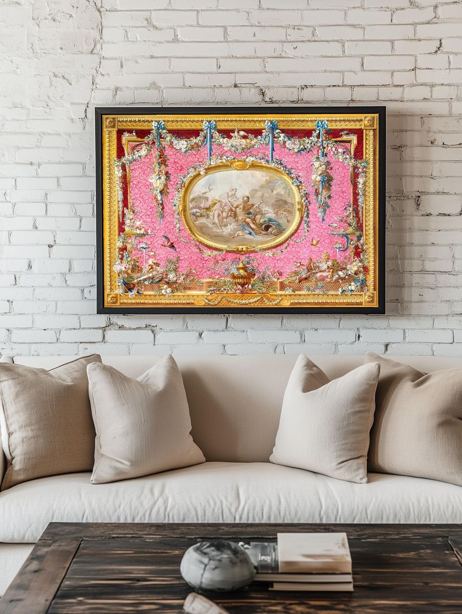 Tapestry: Venus Forge Vulcan (1775-1778). — room view 1