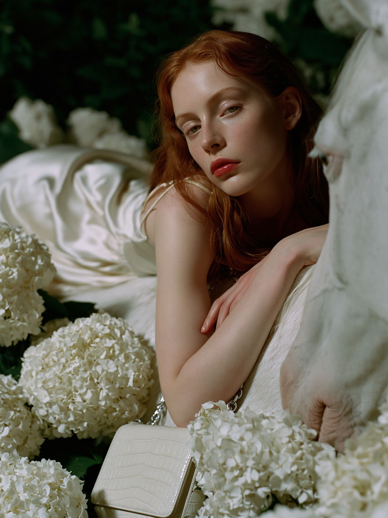 Red-Haired Portrait Photography Poster. poster — photography art