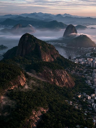 Rio de Janeiro Sunrise Photography Poster. poster