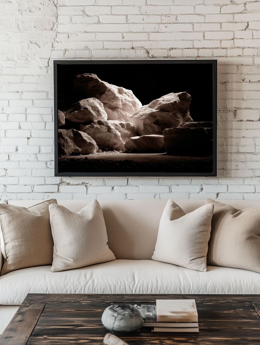 Cave Rocks — Photography Print. room preview